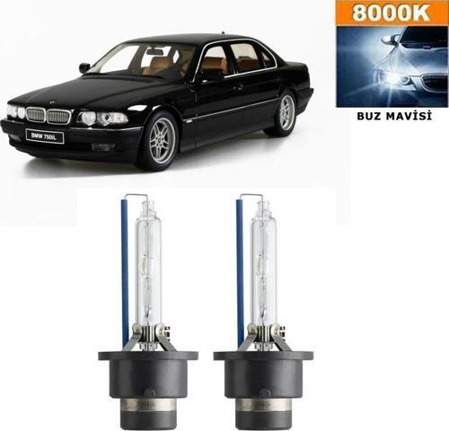 BMW 7 Serisi E38 1995-2001 D2S / D2R 8000K Buz Mavisi HID Xenon Ampul 2 Adet