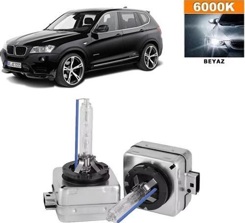 BMW X3 Serisi F25 2010-2017 Xenon D1S / D1R 6000K Beyaz HID Xenon Ampul 2 Adet