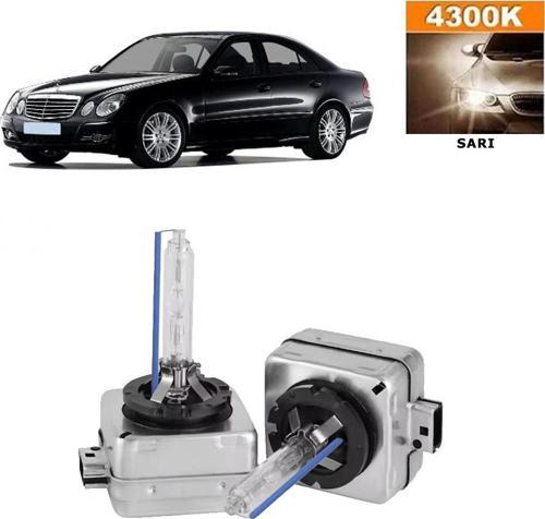 Mercedes E Serisi W212 2009-2016 Xenon D1S / D1R 4300K Sarı HID Xenon Ampul 2 Adet