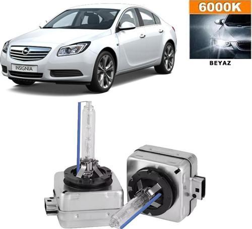 Opel Insignia Xenon 2008-2013 D1S / D1R 6000K Beyaz HID Xenon Ampul 2 Adet