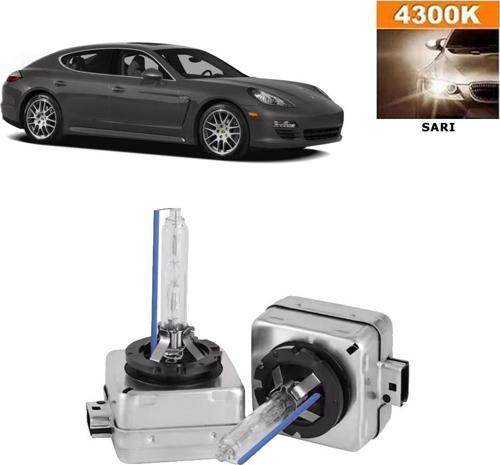 Porsche Panamera 2009-2016 D1S / D1R 4300K Sarı HID Xenon Ampul 2 Adet