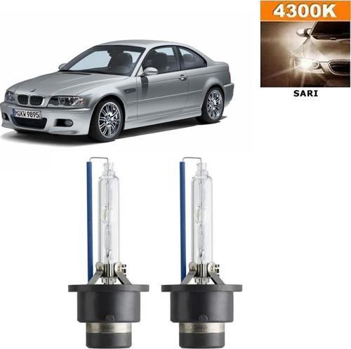 BMW 3 Serisi E46 D2S / D2R 4300K Sarı HID Xenon Ampul 2 Adet
