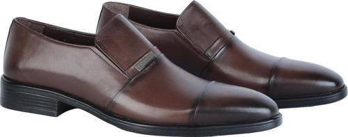 120460 Exclusıve Kahve Deri Erkek Klasik Ayakkabı