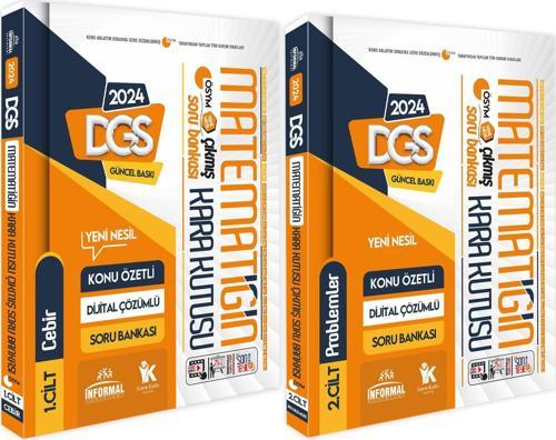 DGS Matematik Kara Kutu 1.ve 2.Cilt Konu Özetli D.Çözümlü ÖSYM Soru Bankası SET PAKET