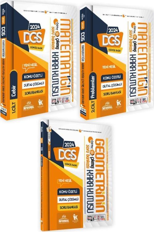 DGS Matematik 1.-2.Cilt ve Geometrinin Kara Kutusu Konu Özetli D.Çözümlü Soru Bankası Altın Set