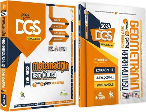DGS Matematik TEK KİTAP ve Geometrinin Kara Kutusu Konu Ö.D.Çözümlü Çıkmış Soru Bankası Seti