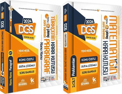 DGS Paragraf ve Problemler Kara Kutu Konu Özetli D. Çözümlü ÖSYM Çıkmış Soru Bankası 2li Set