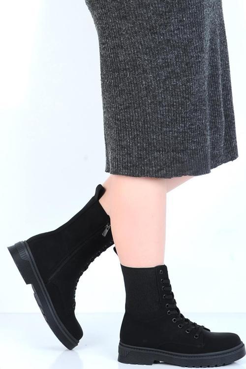 23002 Polact Zümrüt Kadın Düz Bot