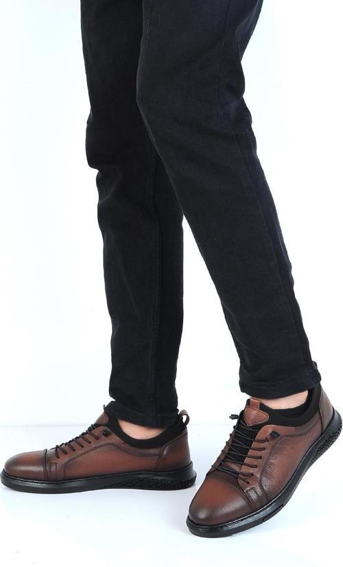 2008 Birkan %100 Deri Erkek Casual Ayakkabı