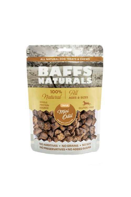 Tavuk Mini Ödül %100 Doğal Köpek Ödül Maması 100 gr