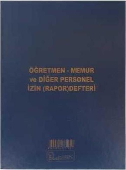 Öğretmen-memur Ve Diğer Personel İzin  Defteri