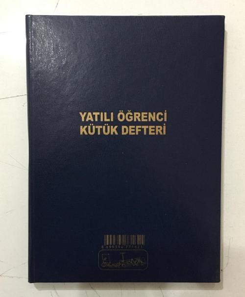 Yatılı Öğrenci Kütük Defteri