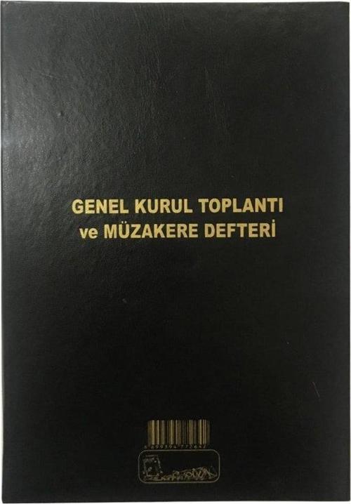 Kocaoluk Genel Kurul Toplantı Ve Müzakere Defteri