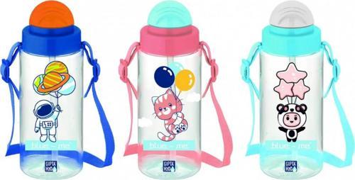 Blue-me Tritan Desenli Pipetli Matara 500 Cc