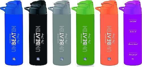 Unbeate Tritan Boyalıdesenli Pipetli Matara 630cc