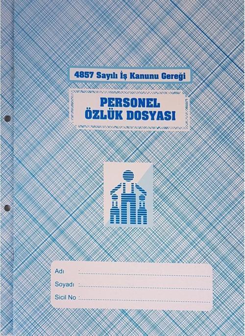5'li Personel Özlük Dosyası ( 4857 Sayılı İş Kanunu Gereği )
