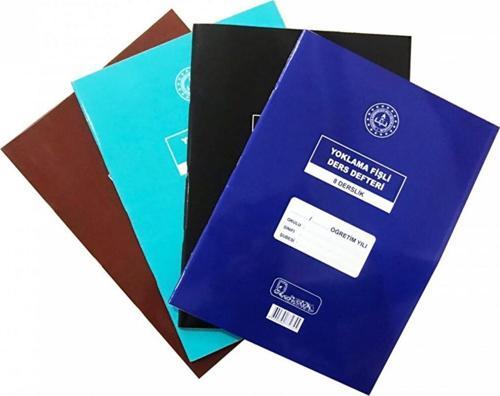 8 Derslik Yoklama Fişli Sınıf Defteri