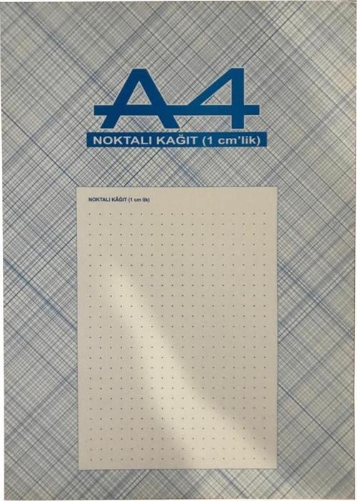 Kocaoluk A4 Noktalı Kağıt(1 Cm.)