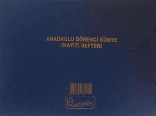 Anaokulu Öğrenci Künye (kayıt) Defteri
