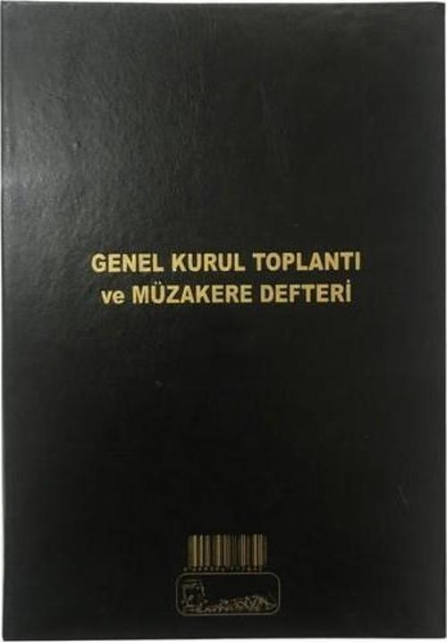 Genel Kurul Toplantı Ve Müzakere Defteri Karton Kapak