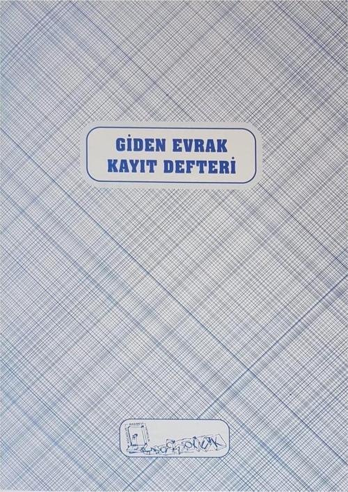 Giden Evrak Kayıt Defteri Karton Kapak