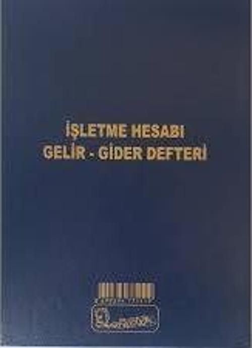 İşletme Hesabı Gelir-gider Defteri