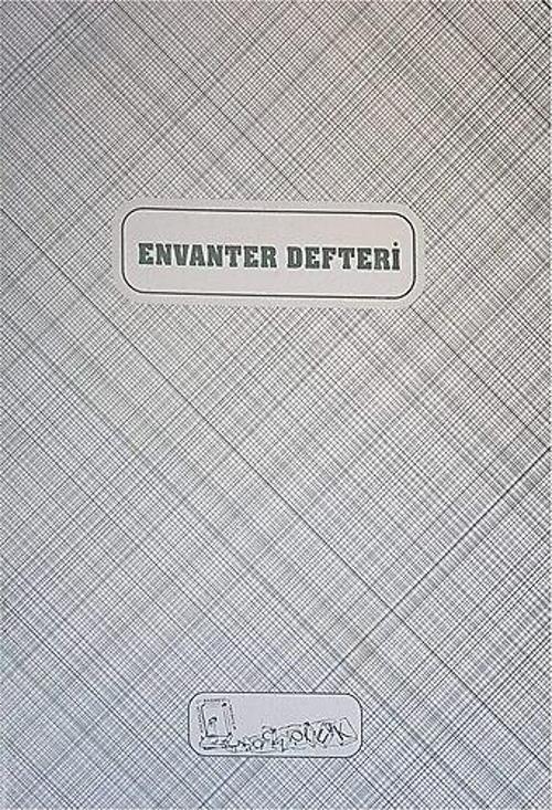 Kağıt Kapak Envanter Defteri