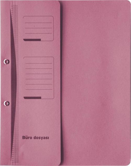 Yarım Kapak Büro Dosyası Pembe 25 Adet