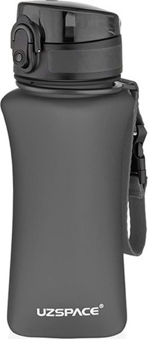 Vagonlife Uzpsace Qmax  6007 350ml Plastic Bottle Matara Siyah 