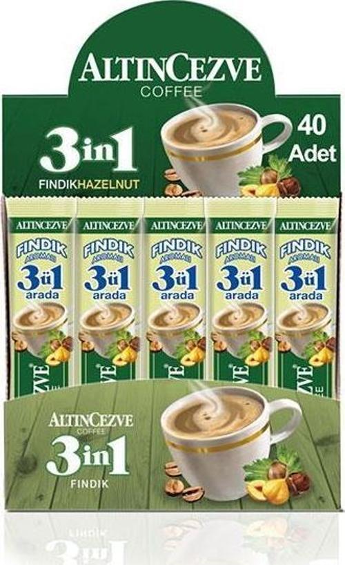 3ü1 Arada | Üçü bir arada Fındıklı 40′ lı Paket (Tek İçimlik) – 15 Gr x 40 Adet
