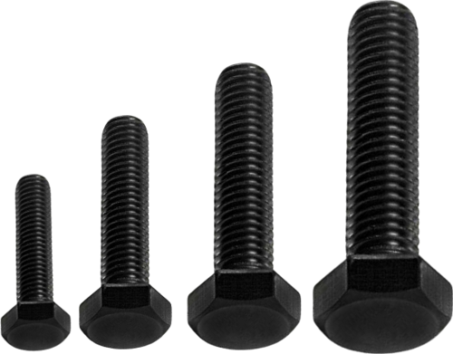 DIN933 M8*30 Mm Siyah Cıvata 200 Adet