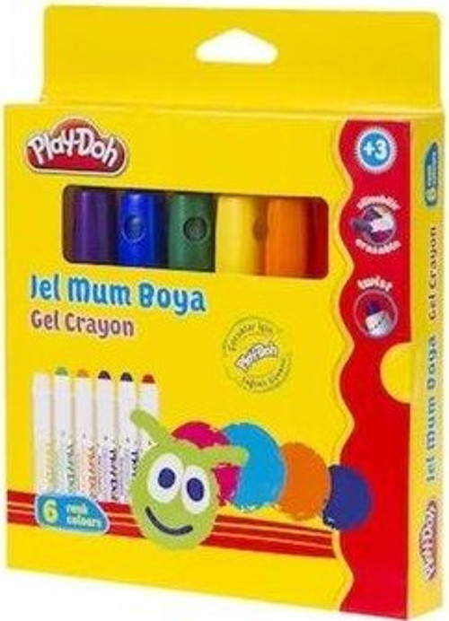 Jel Crayon Mum Boya 6 Renk