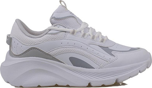 Beyaz Kalın Tabanlı Memory Foam Unisex Sneaker