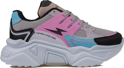Pembe Enerjik Kalın Taban Kadın Sneaker