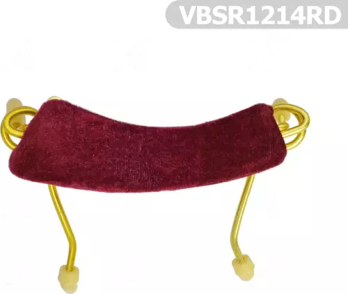 Keman Yastık Kırmızı Metal 1/2 Ve 1/4 Vbsr1214rd