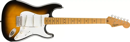 Classic Vibe 50s Stratocaster Akçaağaç Klavye 2-color Sunburst Elektro Gitar