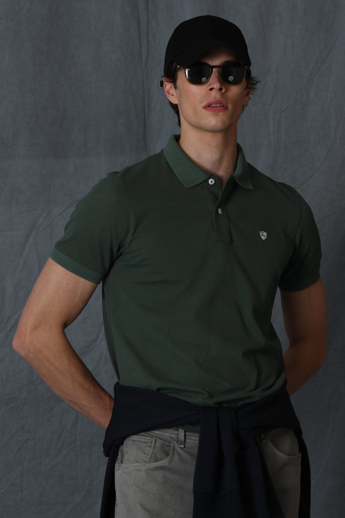 Laon Smart Erkek Polo Tişört Yeşil