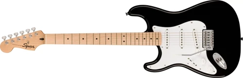 Sonic Stratocaster Lh Akçaağaç Klavye Wpg Black Solak Elektro Gitar