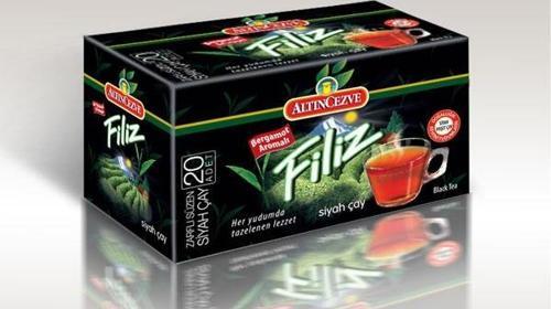 Filiz Bergamot Aromalı Siyah Bardak Poşet Çay 20'li