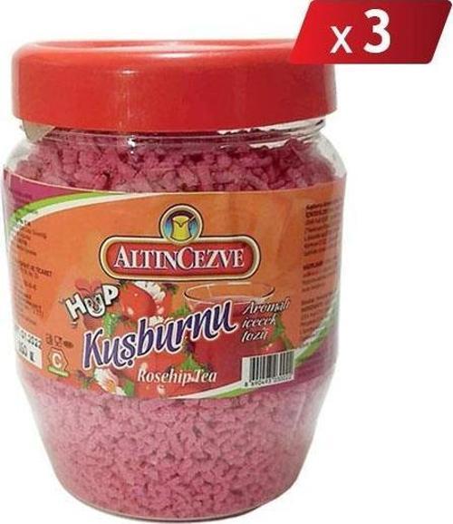 Granül Kuşburnu Aromalı Içecek Tozu 300 gr - 3LÜ PAKET