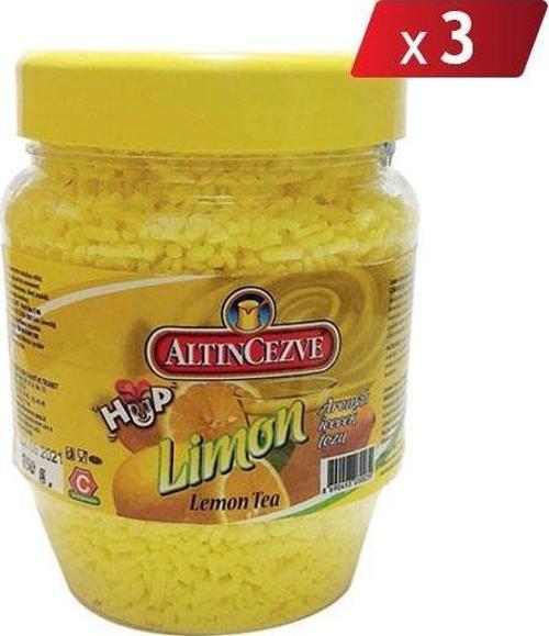 Granül Limon Aromalı İçecek Tozu 300 Gr - 3LÜ PAKET