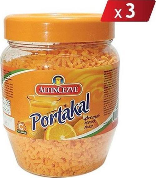 Granül Portakal Aromalı İçecek Tozu 300 Gr - 3LÜ PAKET