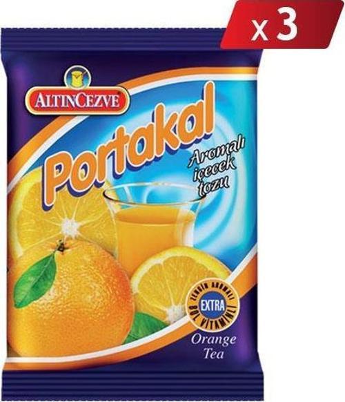 Portakal Aromalı İçecek Tozu 250 Gr - 3LÜ PAKET