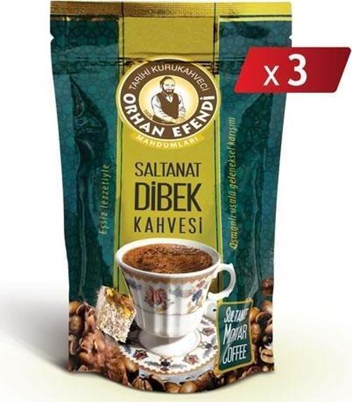 Orhan Efendi Saltanat Dibek Kahvesi 200 Gr x 3 Adet