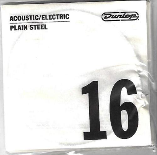 DPS16 Plain Steel Tek Akusik Gitar Teli (.016)