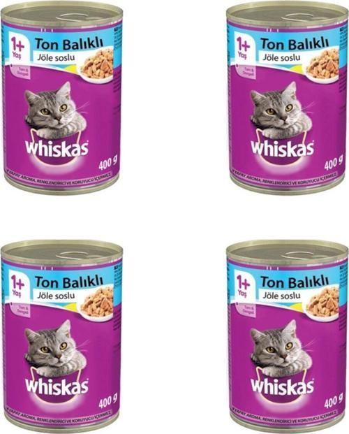 Ton Balıklı Konserve Kedi Maması 400Gr X 4 Adet