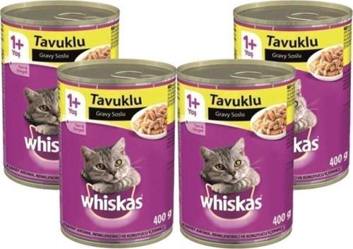 Whıskas Konserve Mama 400Gr Erıskın Tavuklu x 4
