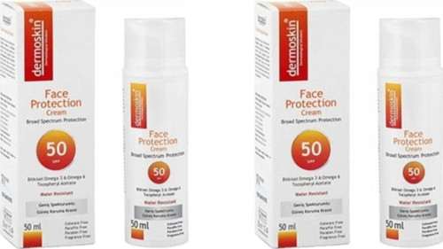 Face Protection Spf 50 50 Ml X 2 Adet Güneş Kremi