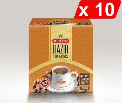 Hazır Türk Kahvesi Orta Şekerli (20 Adet x 9 Gr) 10LU PAKET