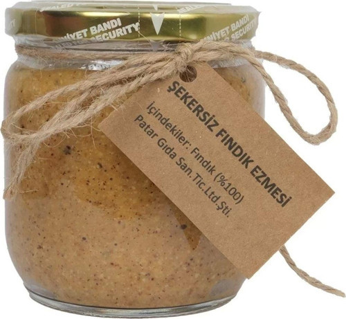 Sekersiz Fındık Ezmesi 300 gr